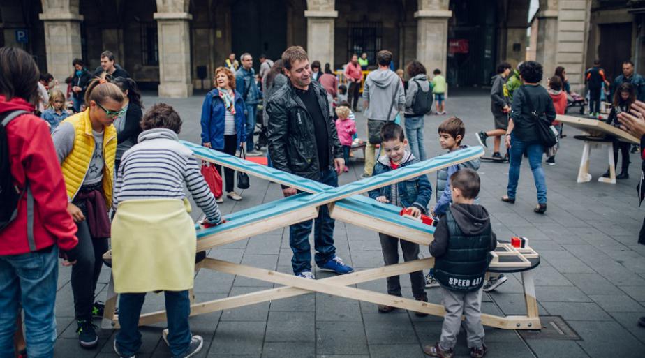  spelen straatanimatie